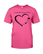 Load image into Gallery viewer, Just An Iowa Girl Guys Tee