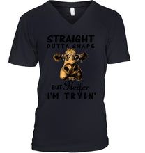 Load image into Gallery viewer, But Heifer I Am Trying For Cow Lovers Shirt Guys V-Neck