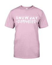 Load image into Gallery viewer, Snow Day Supporter Christmas Gift For Friends Family T-Shirt Guys Tee