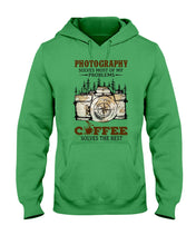 Load image into Gallery viewer, Solve Most Problems Camera Map Photography T-Shirt Hoodie