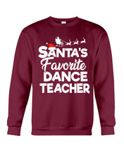 Load image into Gallery viewer, Santa Dance Teacher Christmas Shirt Sweatshirt