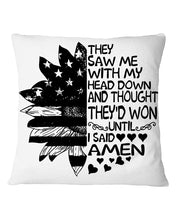 Load image into Gallery viewer, Christian T-Shirt Amen Pillow Cover