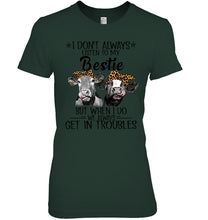 Load image into Gallery viewer, Best Friends Gift For Cow Lovers Ladies Tee