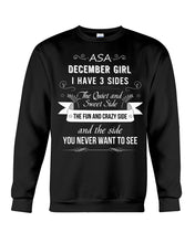 Load image into Gallery viewer, December Girl Fun Quote T-Shirt Sweatshirt