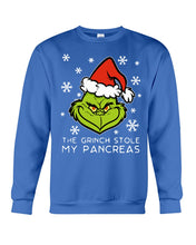 Load image into Gallery viewer, The Grinch Stole My Pancreas Sweatshirt