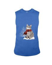 Load image into Gallery viewer, Cute Cat Christmas Gift For Cat Lovers Custom T-Shirt Unisex Long Sleeve
