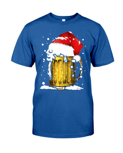 Beer Lover Christmas Classic T-Shirt Guys Tee