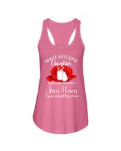 Load image into Gallery viewer, Wwii Veteran Daughter Their Heroes Ladies Flowy Tank