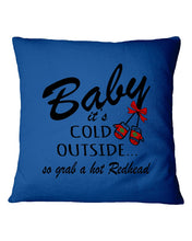 Load image into Gallery viewer, Redhead Morning Person December 25Th Christmas Gift Pillow Cover