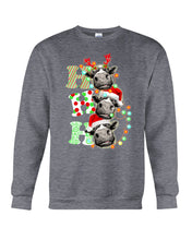 Load image into Gallery viewer, Funny Cows Ho Ho Ho Christmas Gift For Cow Lovers Sweatshirt