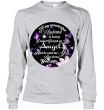 Load image into Gallery viewer, To My Husband In Heaven Gift For Widow Unisex Long Sleeve