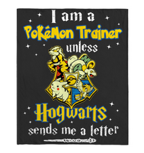 Load image into Gallery viewer, Pokemon Trainer Harry Potter Fans T-Shirt Fleece Blanket