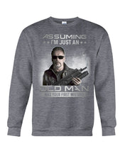 Load image into Gallery viewer, Arnold Schwarzenegger Terminator Old Man T-Shirt For Fans Sweatshirt