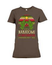 Load image into Gallery viewer, Christmas Nakatomi Corporation 1988 T-Shirt Ladies Tee