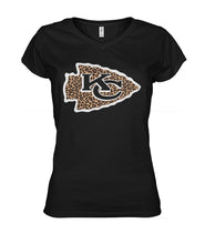 Load image into Gallery viewer, Kansas City Chief Ladies V-Neck