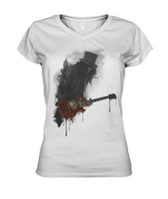 Load image into Gallery viewer, Gun N Roses Rock Band Shirt Ladies V-Neck