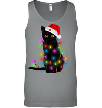 Load image into Gallery viewer, Cat Merry And Bright New Unisex Tank Top