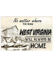 Load image into Gallery viewer, West Virginia Will Always Be Home Vertical Poster