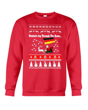 Load image into Gallery viewer, Deutsching Through The Snow German Christmas Funny Tee Sweatshirt