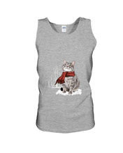 Load image into Gallery viewer, Cute Cat Christmas Gift For Cat Lovers Custom T-Shirt Unisex Tank Top