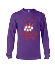 Load image into Gallery viewer, Lefse Rolling Team Cute Tee Unisex Long Sleeve