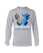 Load image into Gallery viewer, Hope For Cure Diabetes Awareness Unisex Long Sleeve