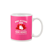 Load image into Gallery viewer, Wwii Veteran Gift For Veteran Dad Quote T-Shirt Mug