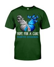 Load image into Gallery viewer, Hope For Cure Diabetes Awareness Guys Tee