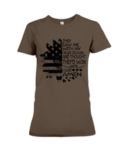 Load image into Gallery viewer, Christian T-Shirt Amen Ladies Tee