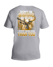 Load image into Gallery viewer, Deer Hunting Funny Quote Tee Gift For Hunter Guys V-Neck