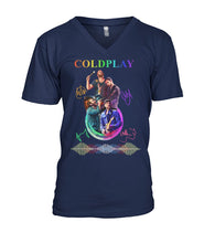 Load image into Gallery viewer, Coldplay Anniversary Great T-Shirt For Fans Guys V-Neck