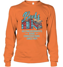 Load image into Gallery viewer, Gift For Book Lovers Funny Quote T-Shirt Unisex Long Sleeve