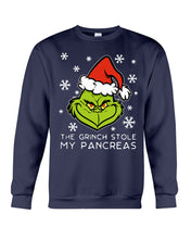 Load image into Gallery viewer, The Grinch Stole My Pancreas Sweatshirt