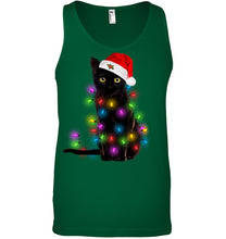 Load image into Gallery viewer, Cat Merry And Bright New Unisex Tank Top
