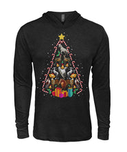 Load image into Gallery viewer, Horse Tree Christmas Candy Cane Hoodie