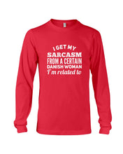 Load image into Gallery viewer, Danish Sarcasm Inherited Women Unisex Long Sleeve