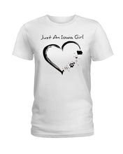 Load image into Gallery viewer, Just An Iowa Girl Ladies Tee