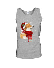 Load image into Gallery viewer, Corgi Christmas Gift Funny T-Shirt Unisex Tank Top