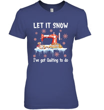 Load image into Gallery viewer, Christmas Gift For Quilting Lovers Ladies Tee