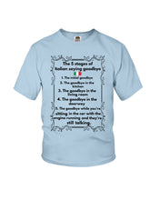 Load image into Gallery viewer, Italian Say Goodbye Funny Tee Youth Tee
