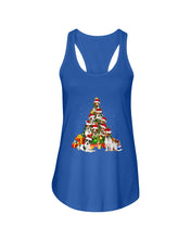 Load image into Gallery viewer, Jack Russell Christmas Gift For Christmas T-Shirt Ladies Flowy Tank