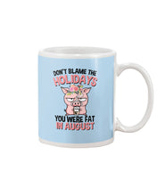 Load image into Gallery viewer, Funny Fat Pig Quote Custom T-Shirt For Friends Family Mug