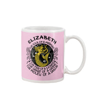 Load image into Gallery viewer, Elizabeth The Soul Of A Mermaid Horoscope T-Shirt Mug