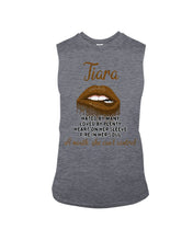Load image into Gallery viewer, Tiara A Mouth She Can't Control Quote Name T-Shirt Unisex Long Sleeve
