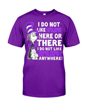 Load image into Gallery viewer, I Do Not Like Epilepsy Anywhere T-Shirt Guys Tee