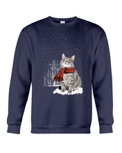 Load image into Gallery viewer, Cute Cat Christmas Gift For Cat Lovers Custom T-Shirt Sweatshirt