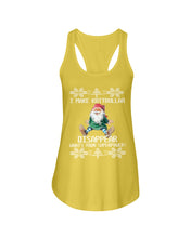 Load image into Gallery viewer, I Make Kottbullar Disappear Black T-Shirt Ladies Flowy Tank