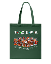 Load image into Gallery viewer, Clemson Tigers Ncaa Friends Font T-Shirt For Fans Basketweave Tote Bag