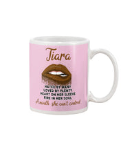 Load image into Gallery viewer, Tiara A Mouth She Can't Control Quote Name T-Shirt Mug