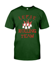 Load image into Gallery viewer, Lefse Rolling Team Cute Tee Guys Tee